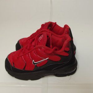 Nike Max Air Black & Red Toddler SZ 7C  C15651-600